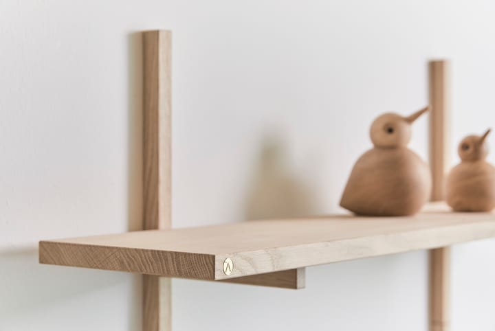 Estantería de pared A Light Shelf 90x21x35 cm, Oak Andersen Furniture