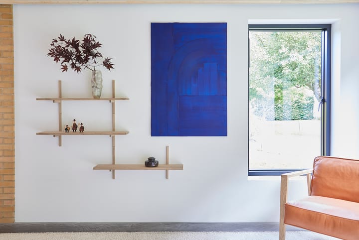 Estantería de pared A Light Shelf 90x21x35 cm, Oak Andersen Furniture