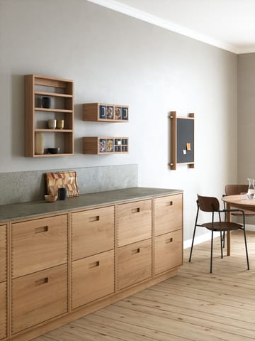 Estantería de pared A-Podium 70x10x52 cm - Oak - Andersen Furniture