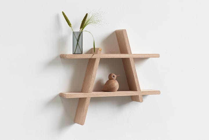 Estantería de pared A-Shelf Medium 52x9x46 cm, Oak Andersen Furniture