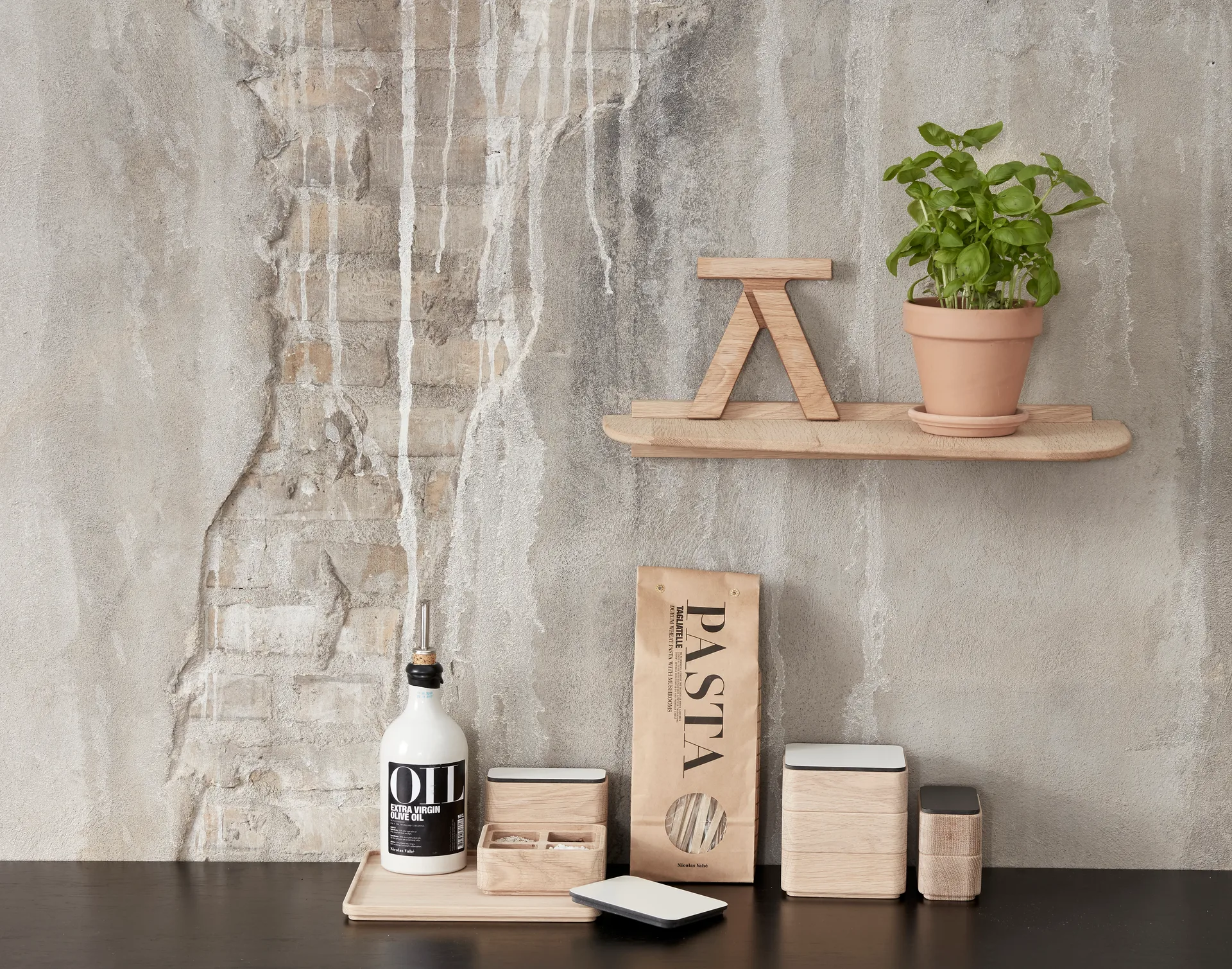 Estantería de pared Shelf 1 40 cm, Oak Andersen Furniture