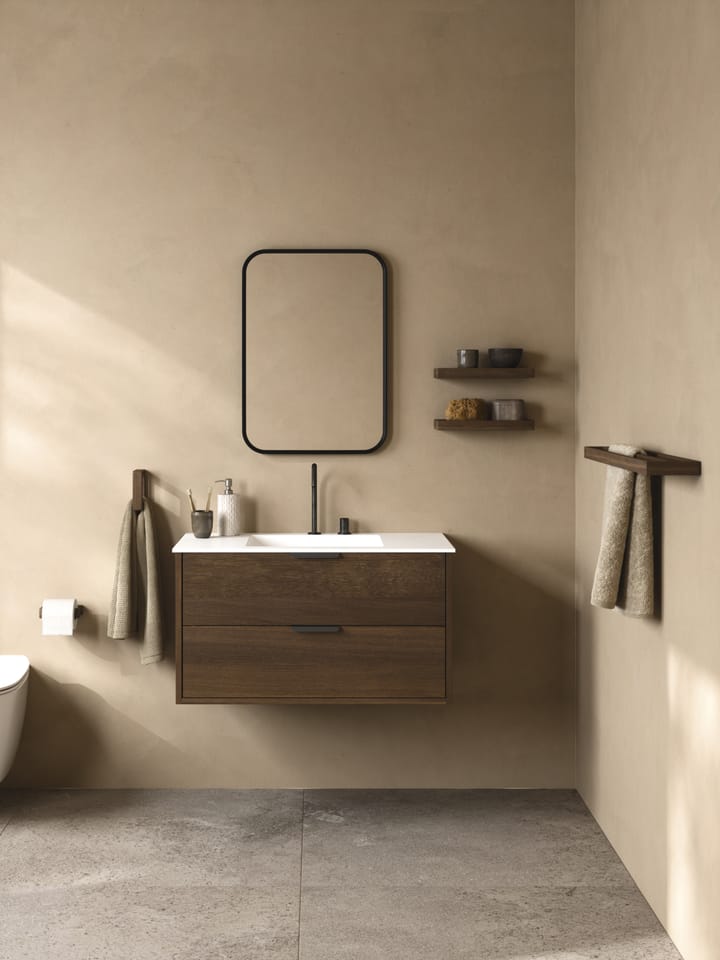 Estantería de pared Shelf 10 32 cm, Dark Stain Matt Lacquer Ash. Andersen Furniture