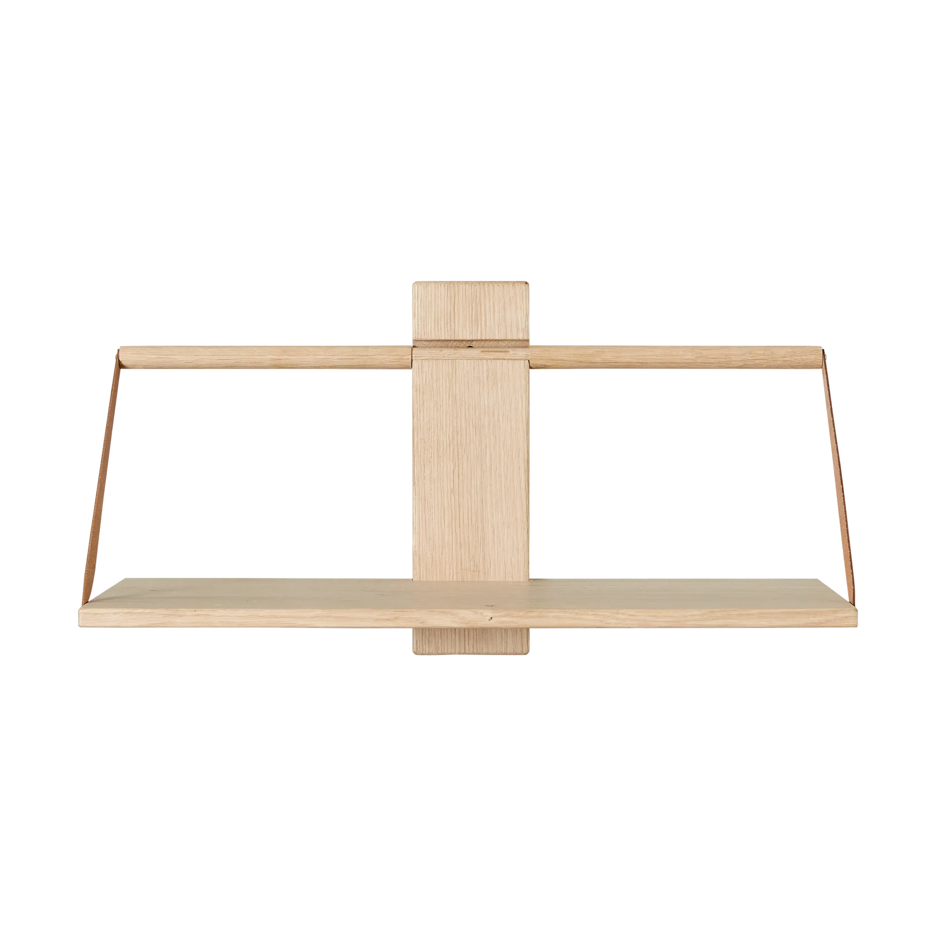 Estantería de pared Wood Wall Large 60x25x32 cm, Oak Andersen Furniture