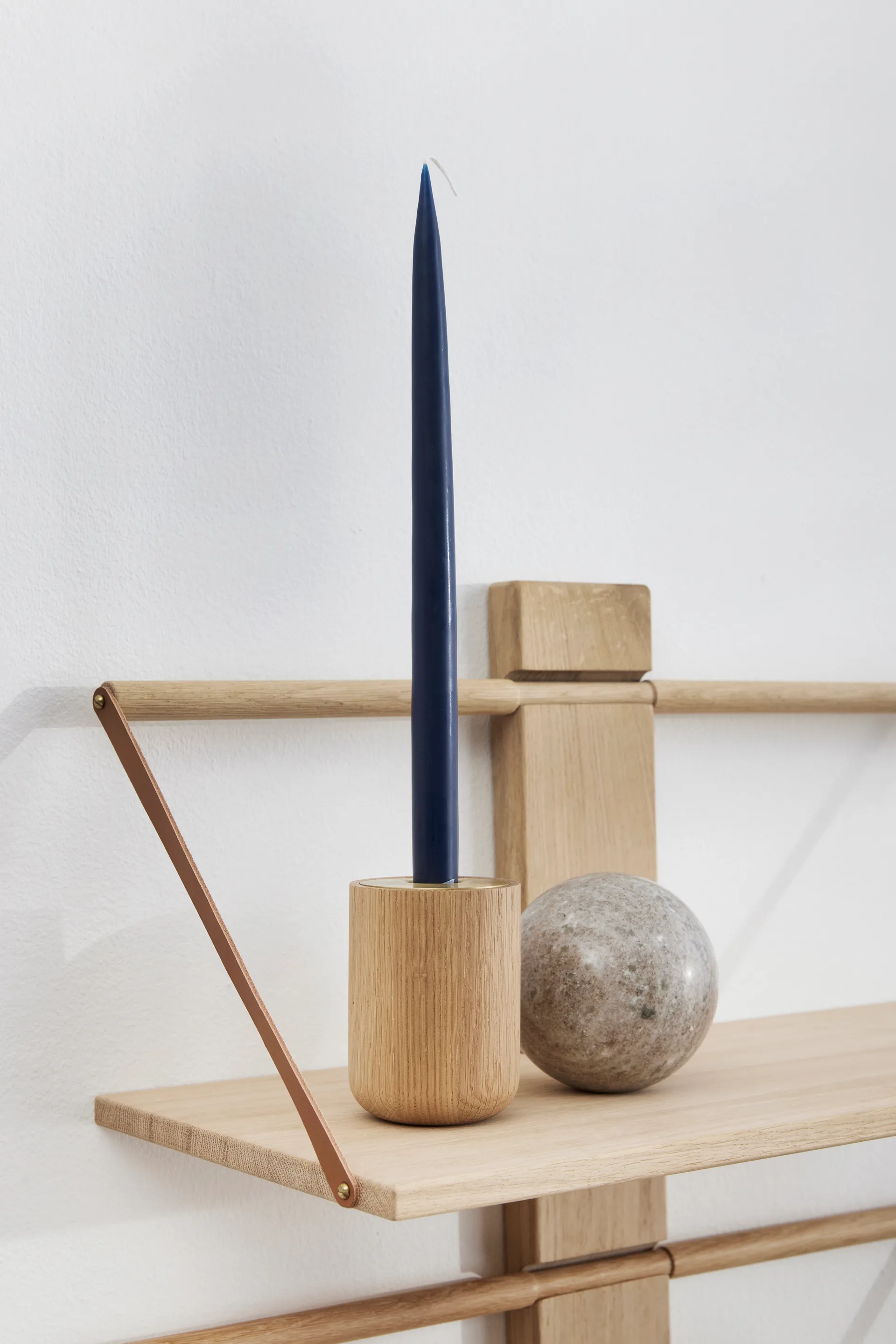 Estantería de pared Wood Wall Large 60x25x32 cm, Oak Andersen Furniture