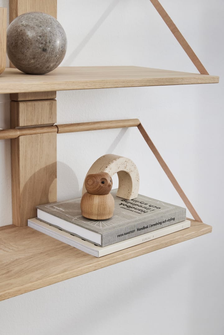 Estantería de pared Wood Wall Large 60x25x32 cm, Oak Andersen Furniture
