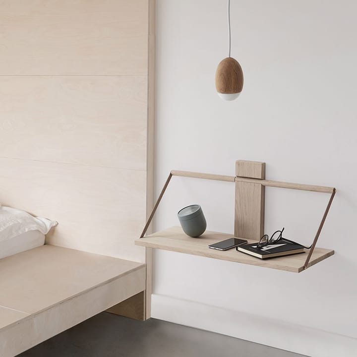 Estantería de pared Wood Wall Large 60x25x32 cm, Oak Andersen Furniture