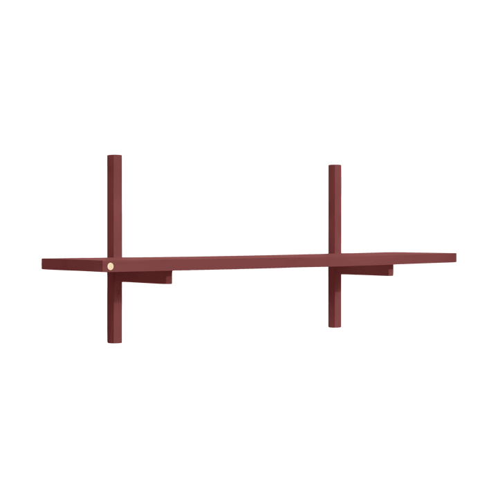 Estantería para pared A-Light Shelf Special Edition - Wine red 90x21x35 cm - Andersen Furniture