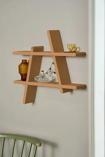 Estantería para pared A-Shelf Special Edition - Brown beige M 52x9x46 cm - Andersen Furniture