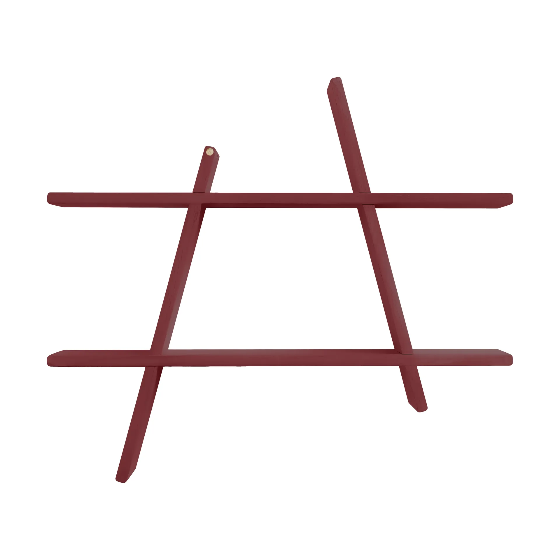 Estantería para pared A-Shelf Special Edition, Wine red L 78x12x67 cm Andersen Furniture