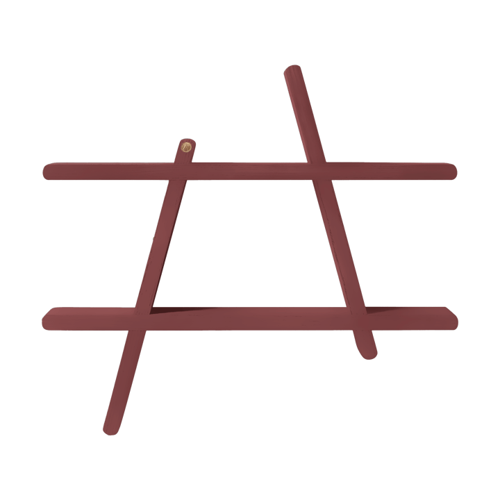 Estantería para pared A-Shelf Special Edition - Wine red M 52x9x46 cm - Andersen Furniture