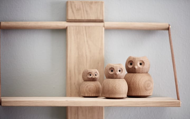 Figura madera Andersen Owl Medium - Oak - Andersen Furniture