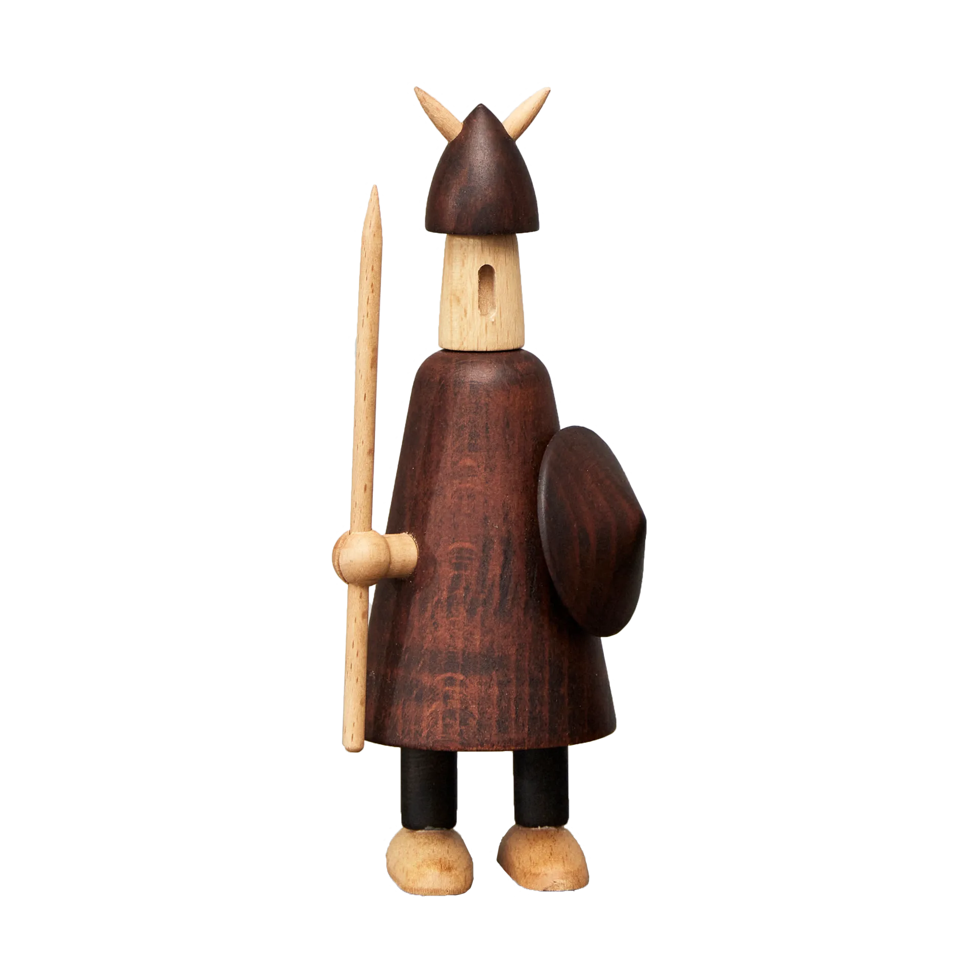 Figura madera The vikings of Denmark Large, Stained beech Andersen Furniture