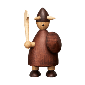 Figura madera The vikings of Denmark Medium - Stained beech - Andersen Furniture