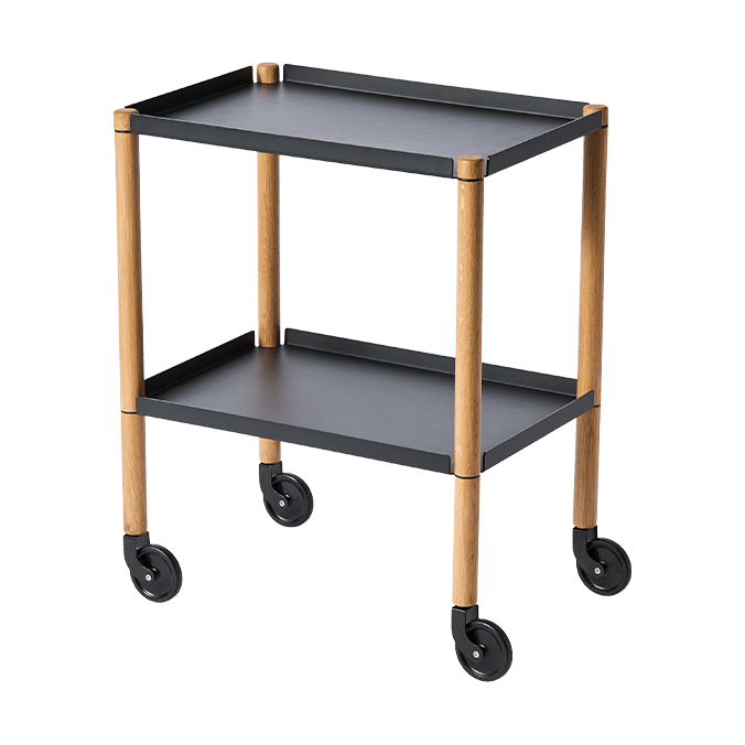 Mesa Connect , Roble aceitado, metal negro Andersen Furniture