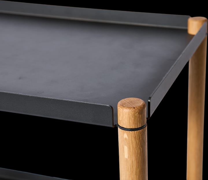 Mesa Connect , Roble aceitado, metal negro Andersen Furniture