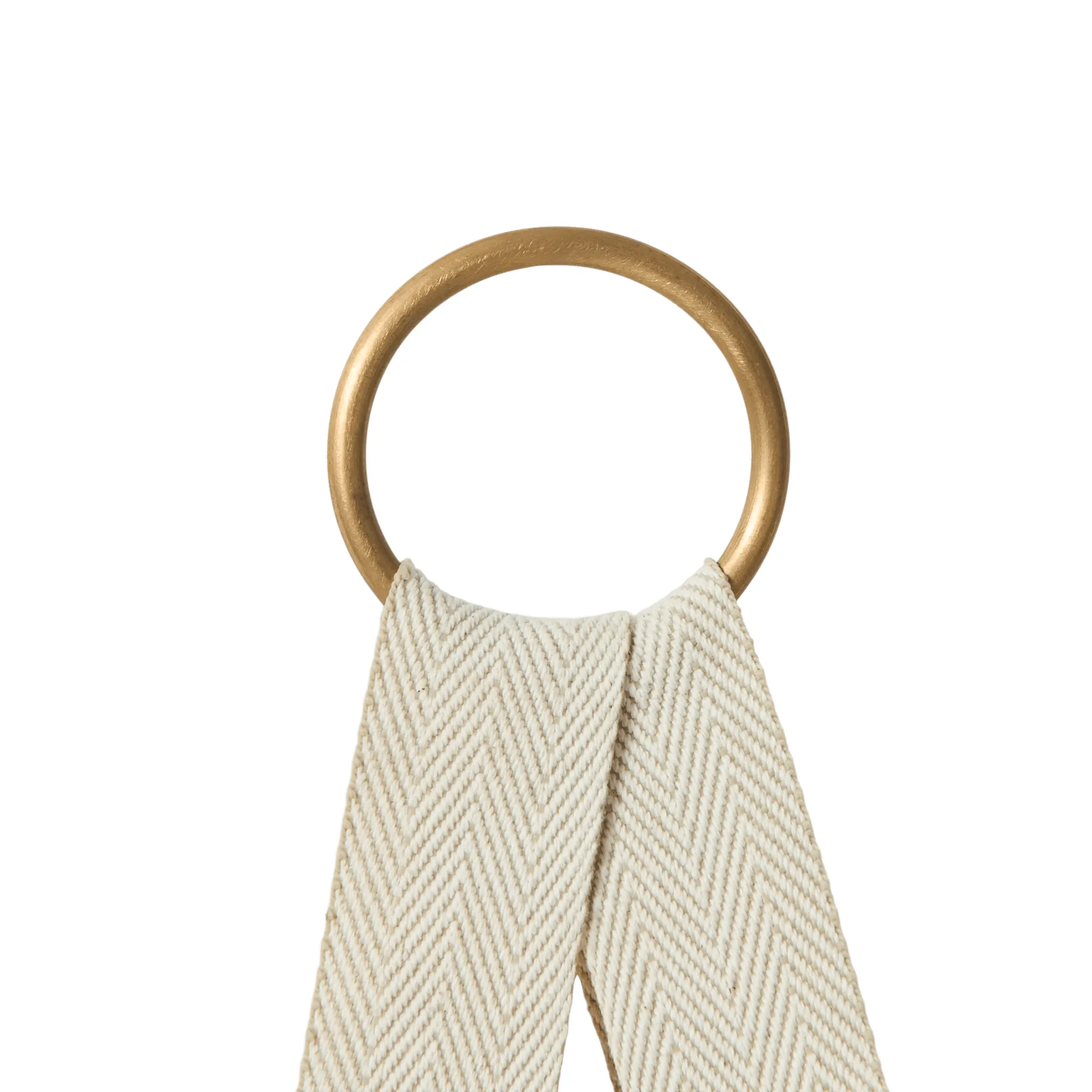 Portabandejas Andersen, Algodón y latón Andersen Furniture