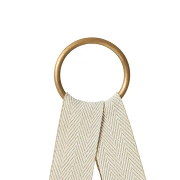 Portabandejas Andersen - Algodón y latón - Andersen Furniture