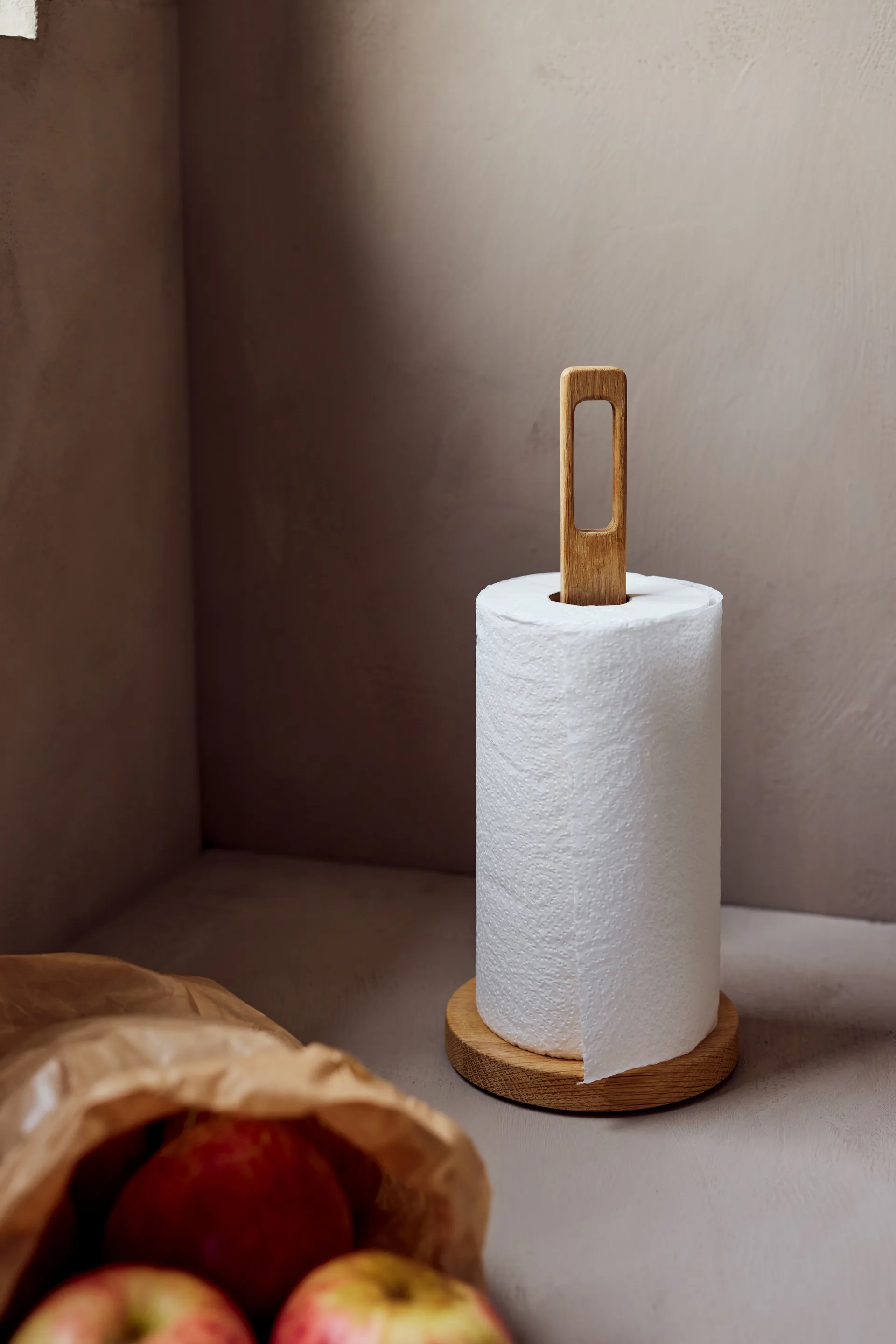 Portarrollos de papel de cocina Andersen 33 cm, Oak Andersen Furniture