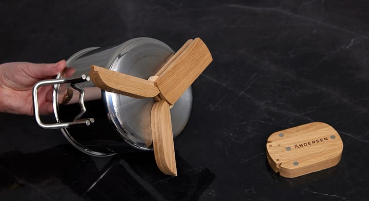 Salvamanteles Magnetic Wood Trivet, Oak Andersen Furniture