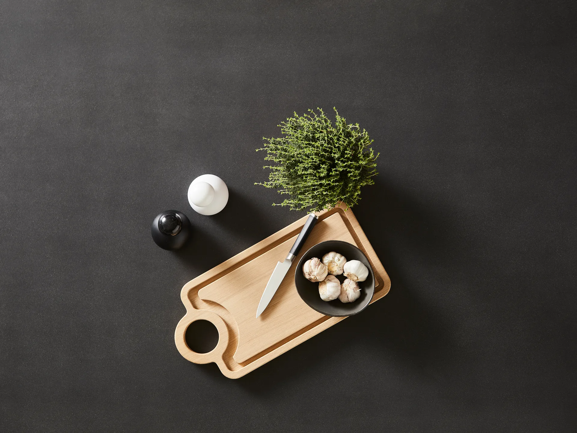 Tabla de cortar Circle 22x44,5 cm, Oak Andersen Furniture
