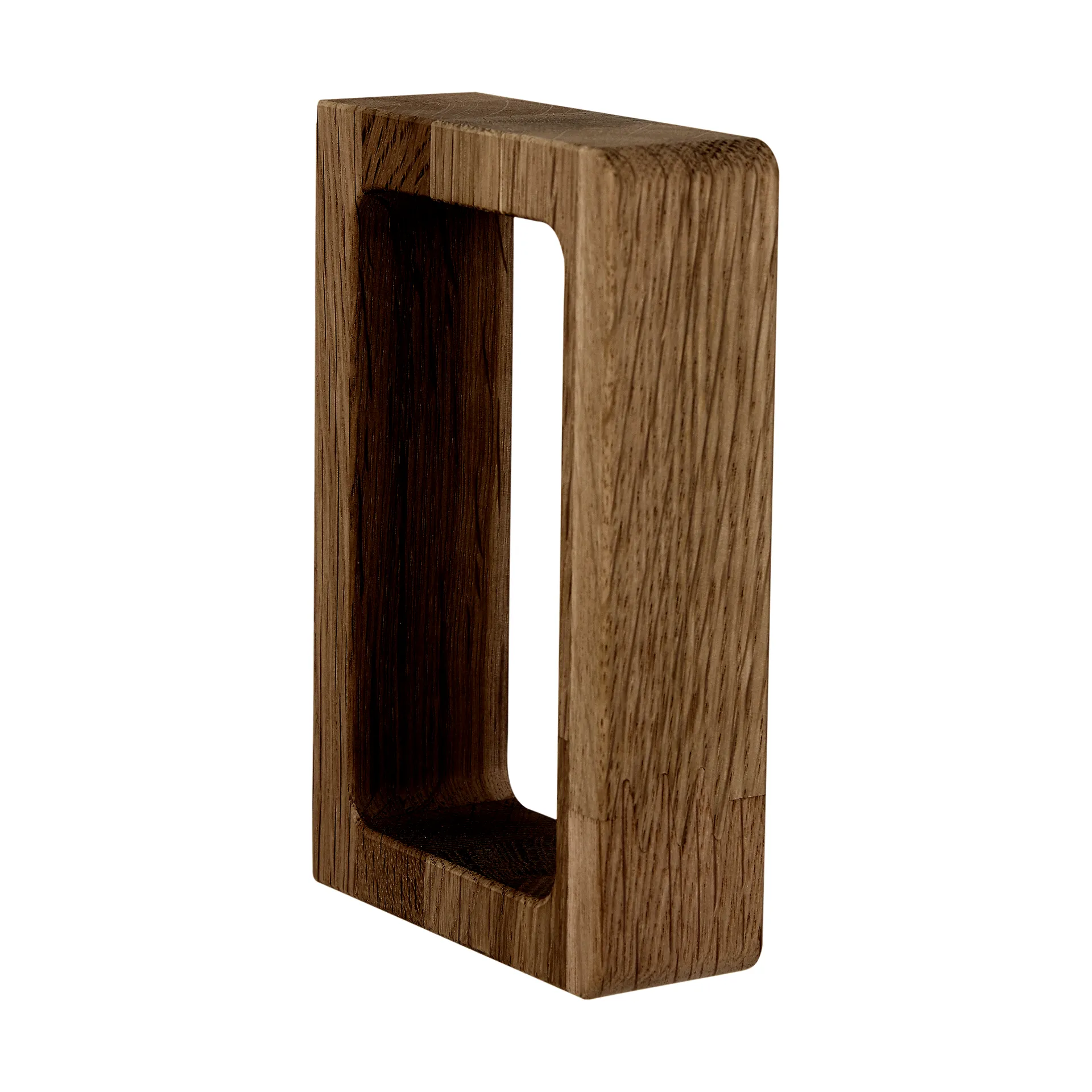 Toallero Andersen, Dark Stain Matt Lacquer Ash Andersen Furniture