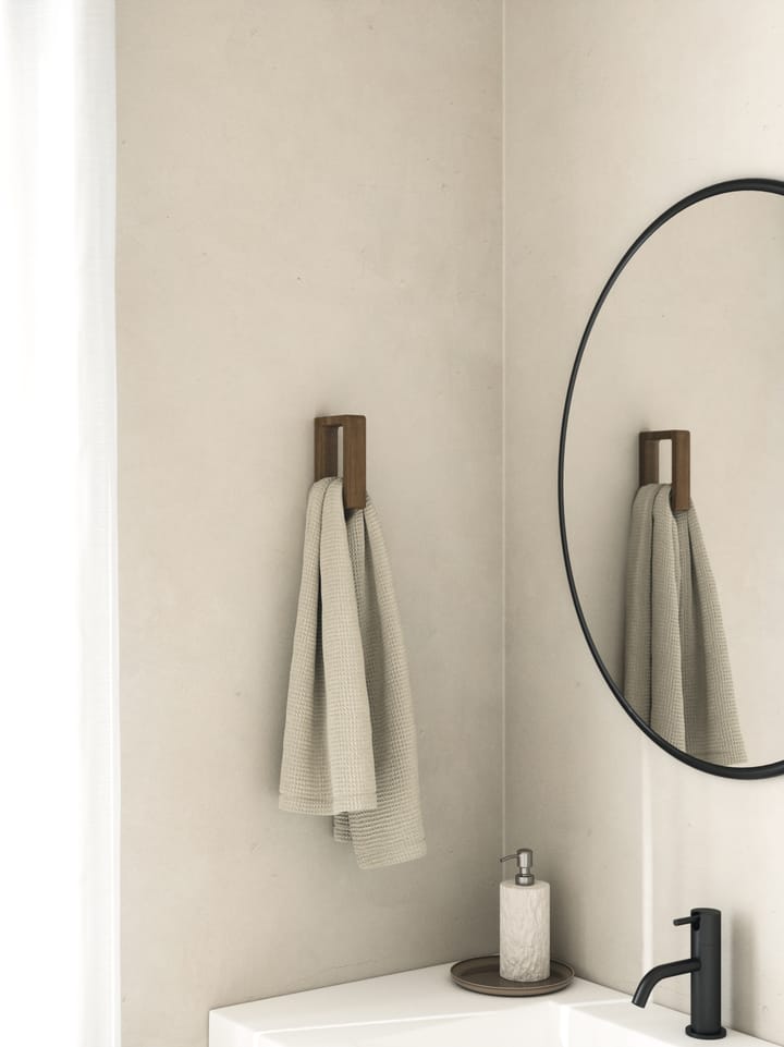 Toallero Andersen, Dark Stain Matt Lacquer Ash Andersen Furniture