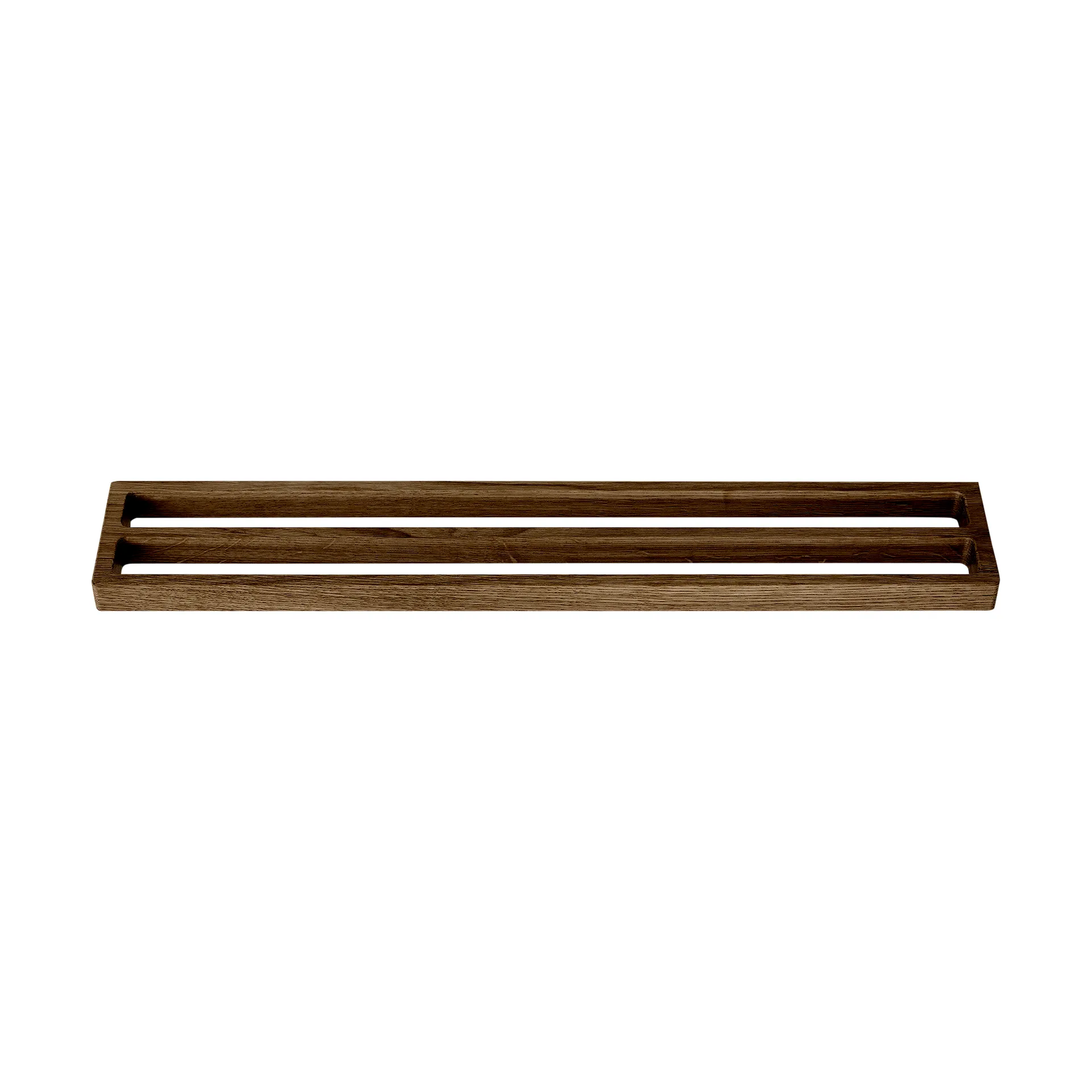 Toallero doble Andersen 73,5 cm, Dark Stain Matt Lacquer Ash. Andersen Furniture