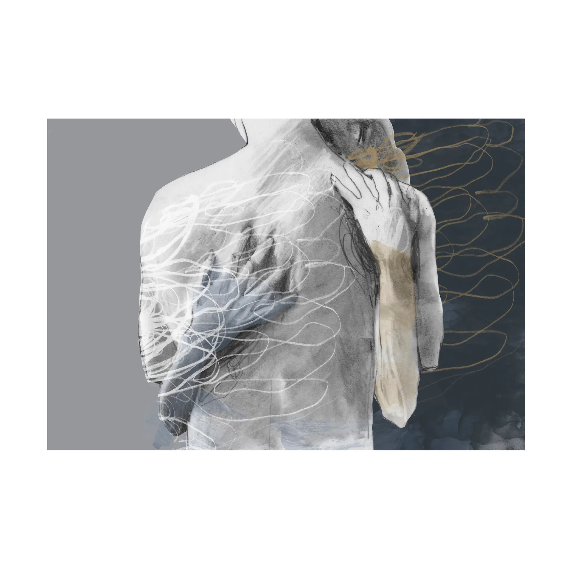 Lámina Eye of the storm, 50x70 cm Anna Bülow