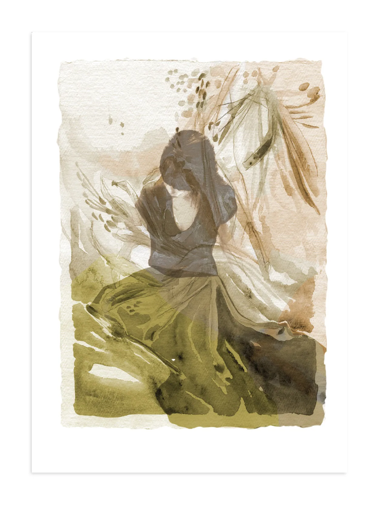 Lámina Trollskog, 50x70 cm Anna Bülow