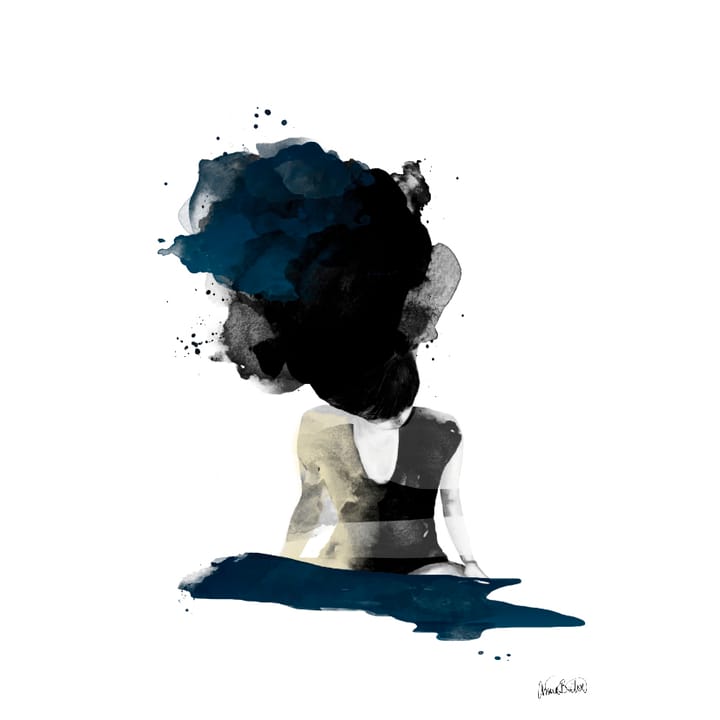 Póster On her mind, 50 x 70 cm Anna Bülow