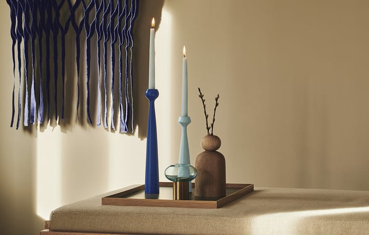 Candelabro Blossom Lily 24,5 cm, Sky blue Applicata