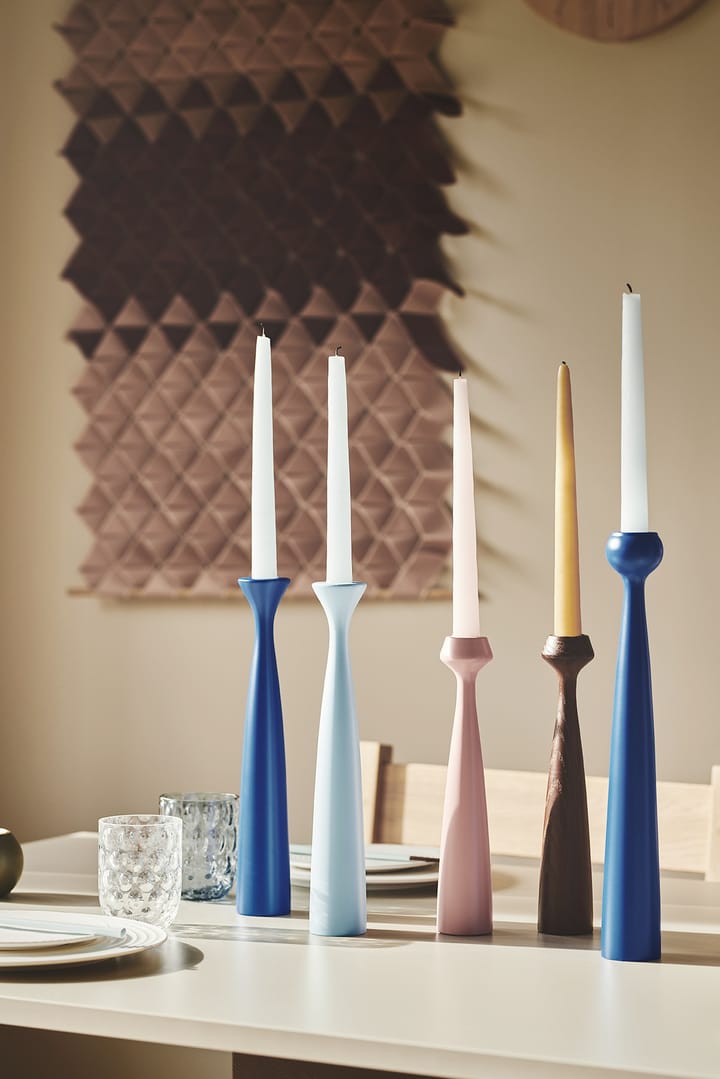 Candelabro Blossom Lily 24,5 cm, Smoked oak Applicata