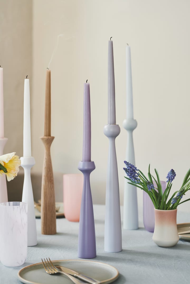Candelabro Blossom Tulip 33,5 cm, Cool grey Applicata