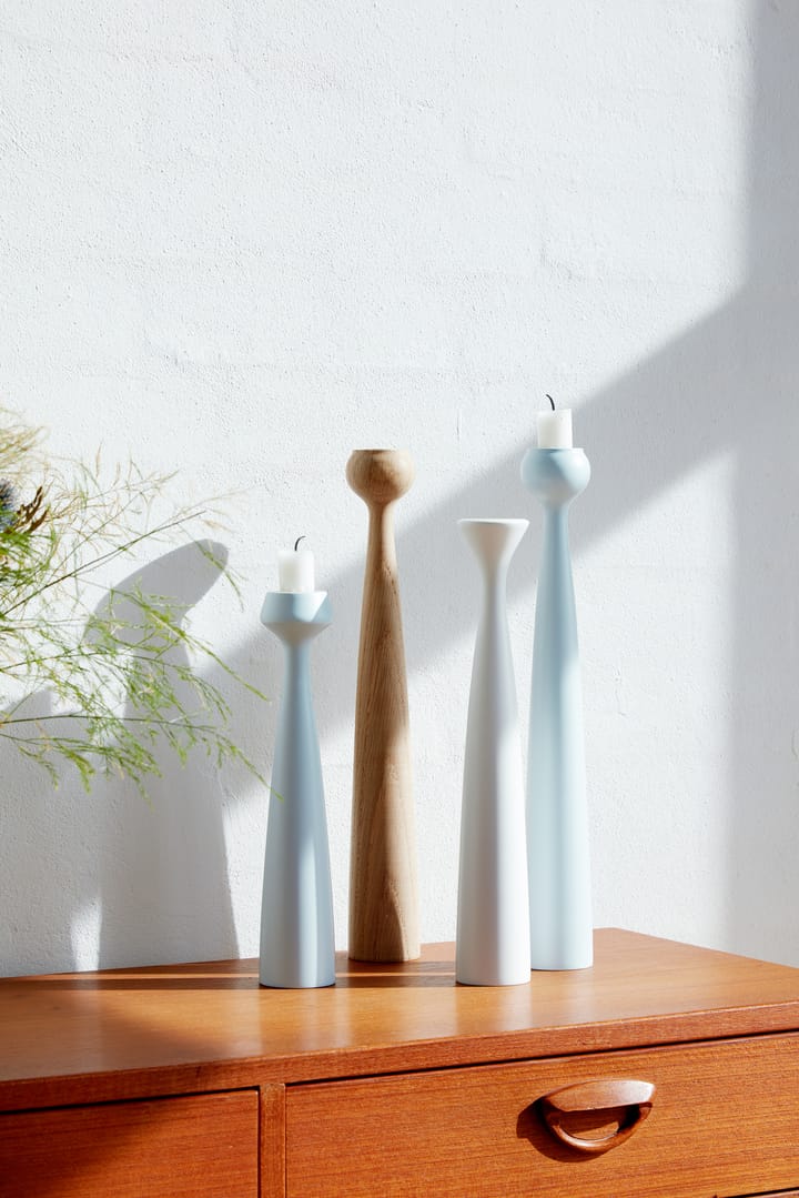 Candelabro Blossom Tulip 33,5 cm, Sky blue Applicata