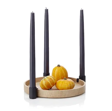 Candelabro de Adviento Luna - roble-negro - Applicata