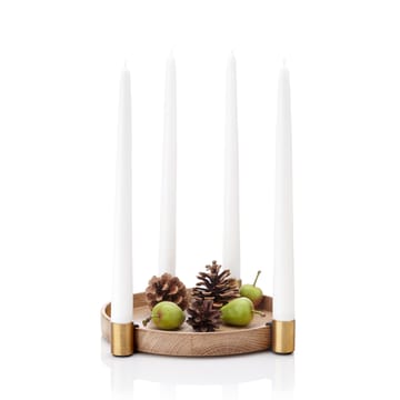 Candelabro Luna - roble-latón - Applicata