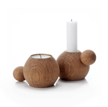 Candelabro RoundNround - roble aceitado - Applicata