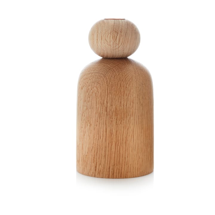 Jarrón Shape ball, Roble Applicata