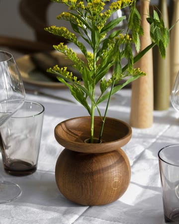 Jarrón Shape bowl - Roble ahumado - Applicata