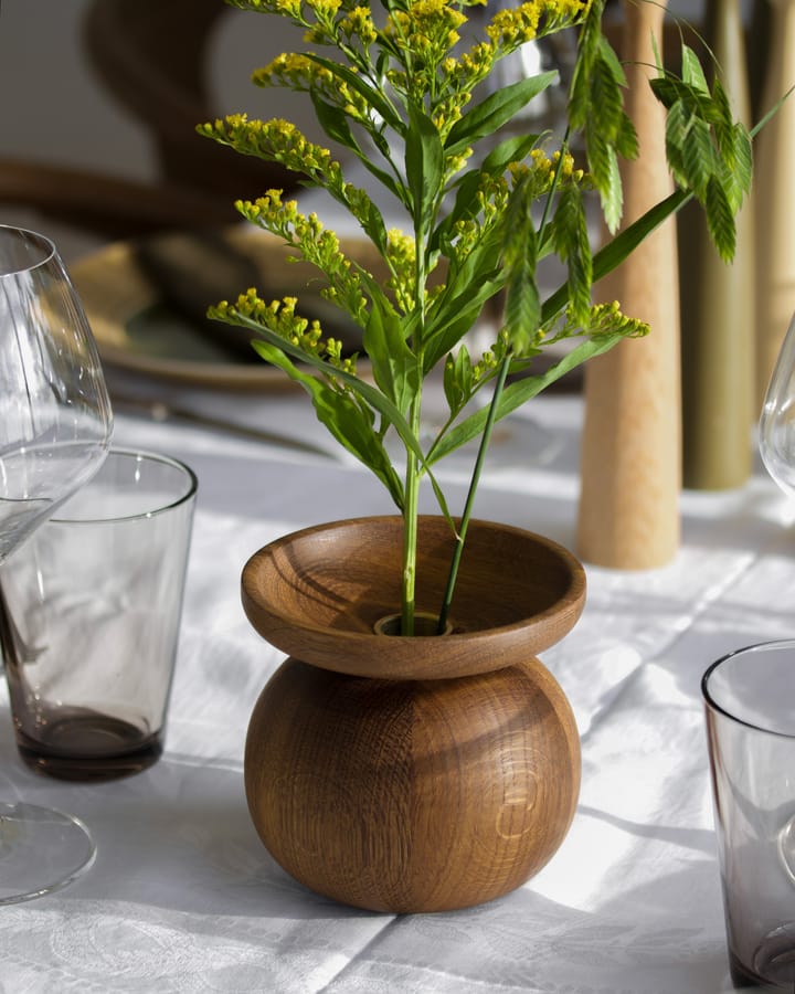 Jarrón Shape bowl, Roble ahumado Applicata