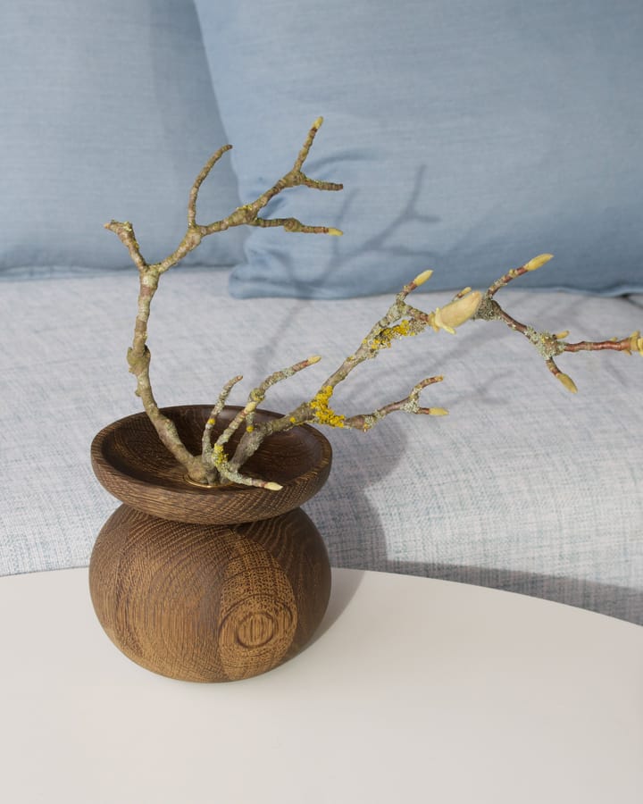Jarrón Shape bowl, Roble ahumado Applicata