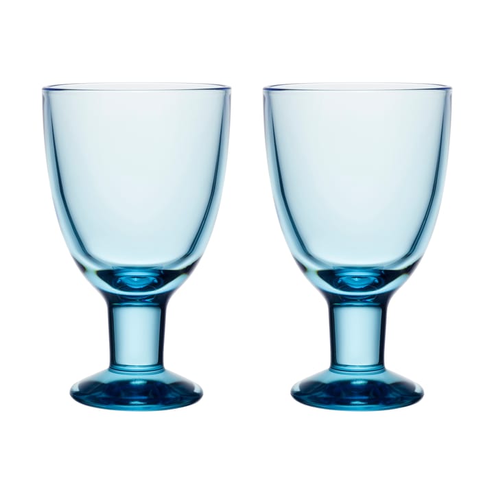 2 Vasos de agua Verna 22 cl - Aqua - Arabia