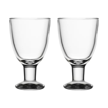 2 Vasos de agua Verna 22 cl - Transparente - Arabia