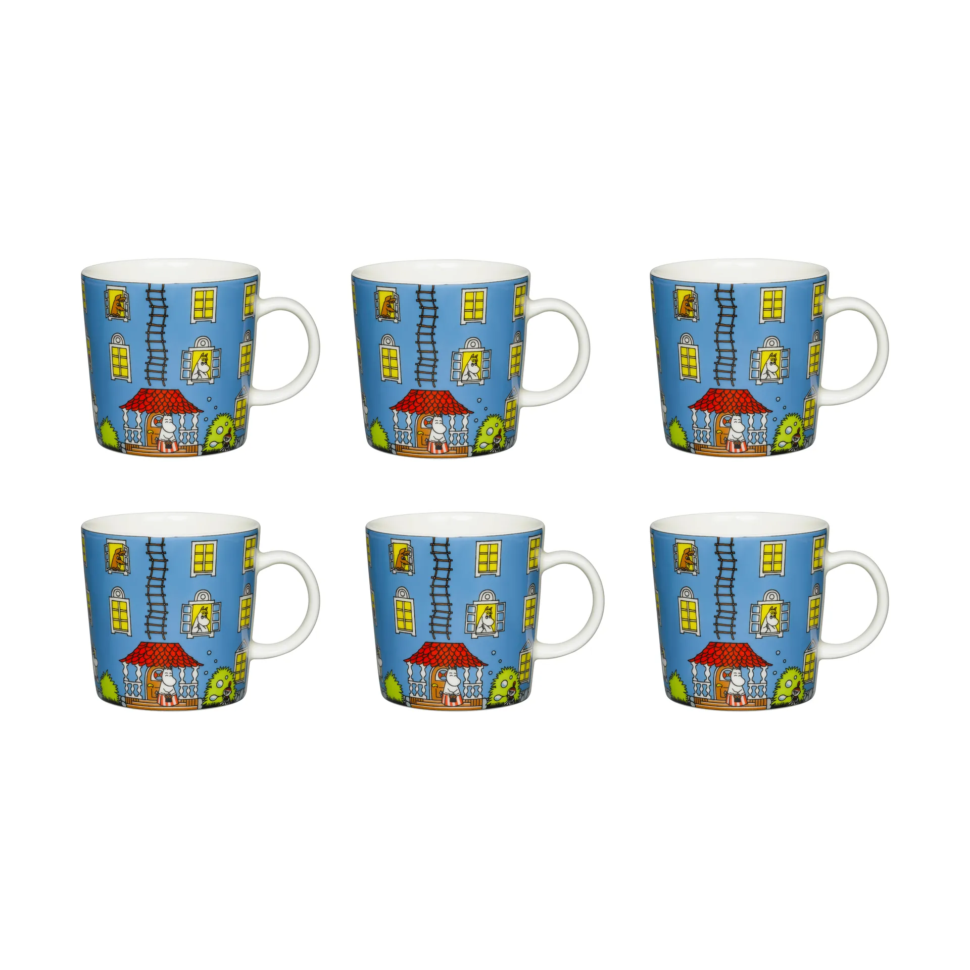 6 Tazas Mumin, 70 aniversario Arabia
