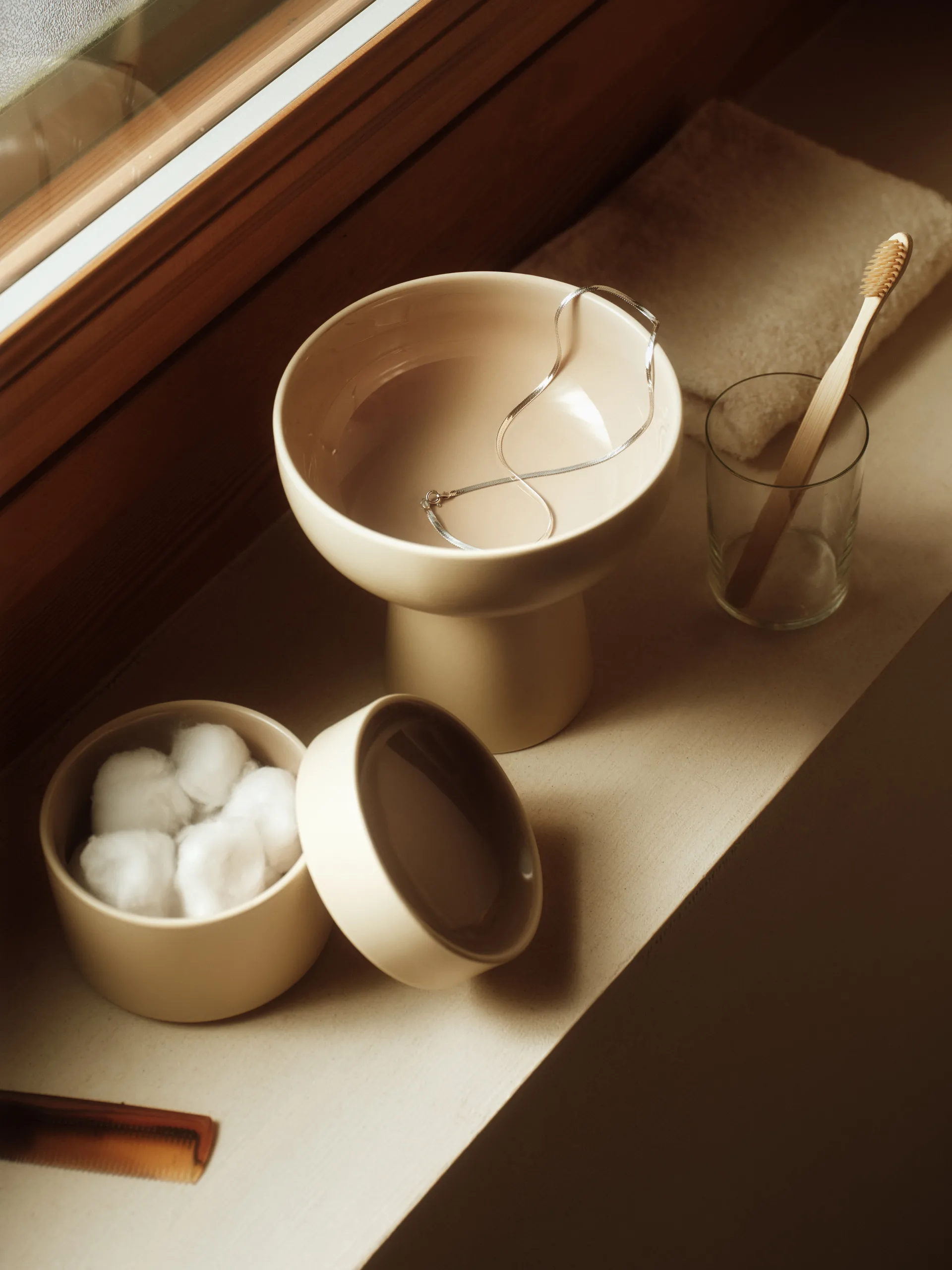 Cuenco decorativo Kirnu Ø16 cm, Beige Arabia