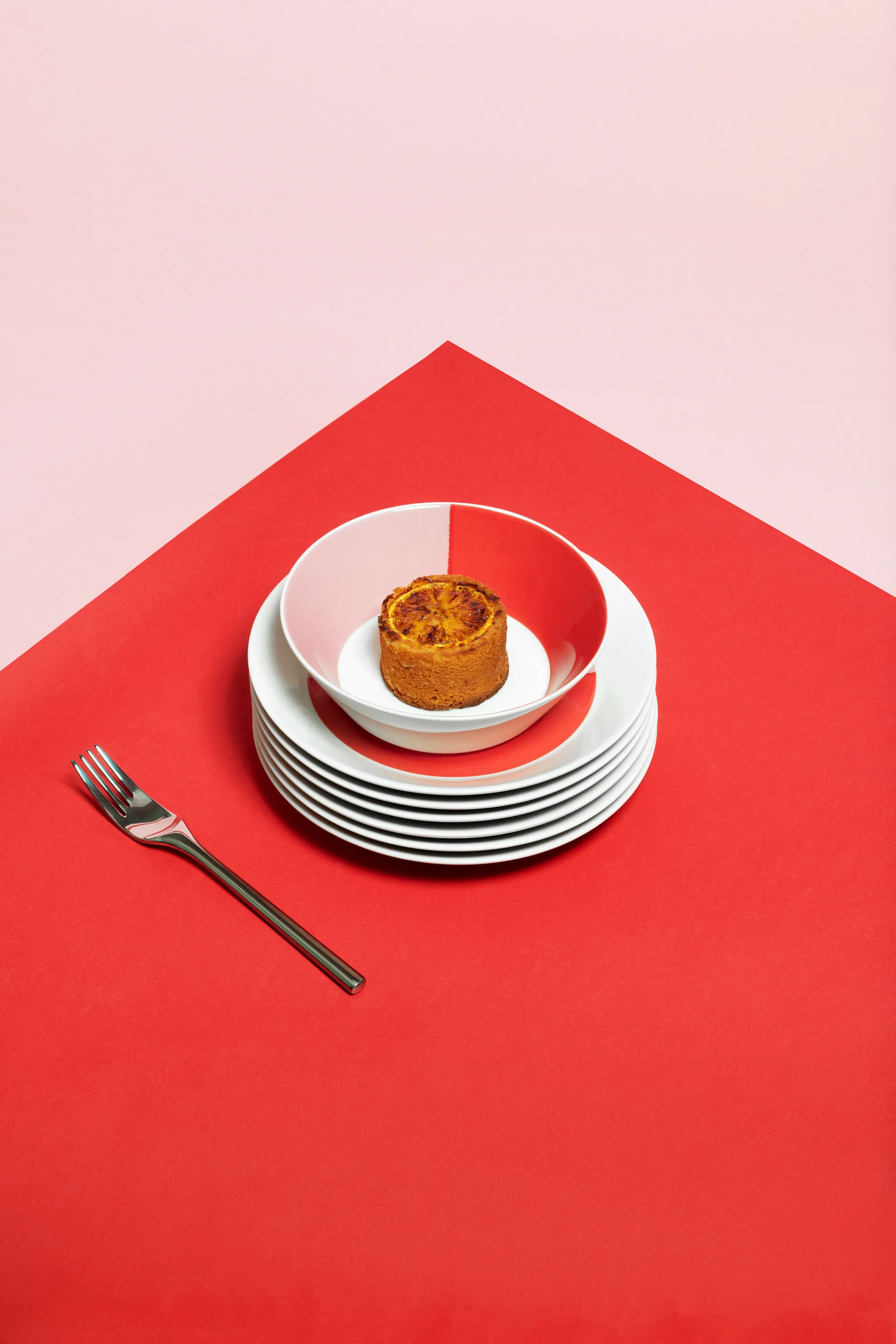 Cuenco Vuokko Ø17 cm, 2-color rosa-rojo Arabia