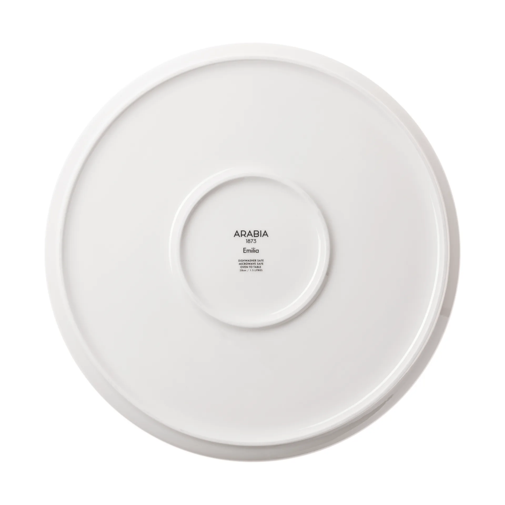 Molde para tarta Emilia Ø28 cm, Negro-blanco Arabia