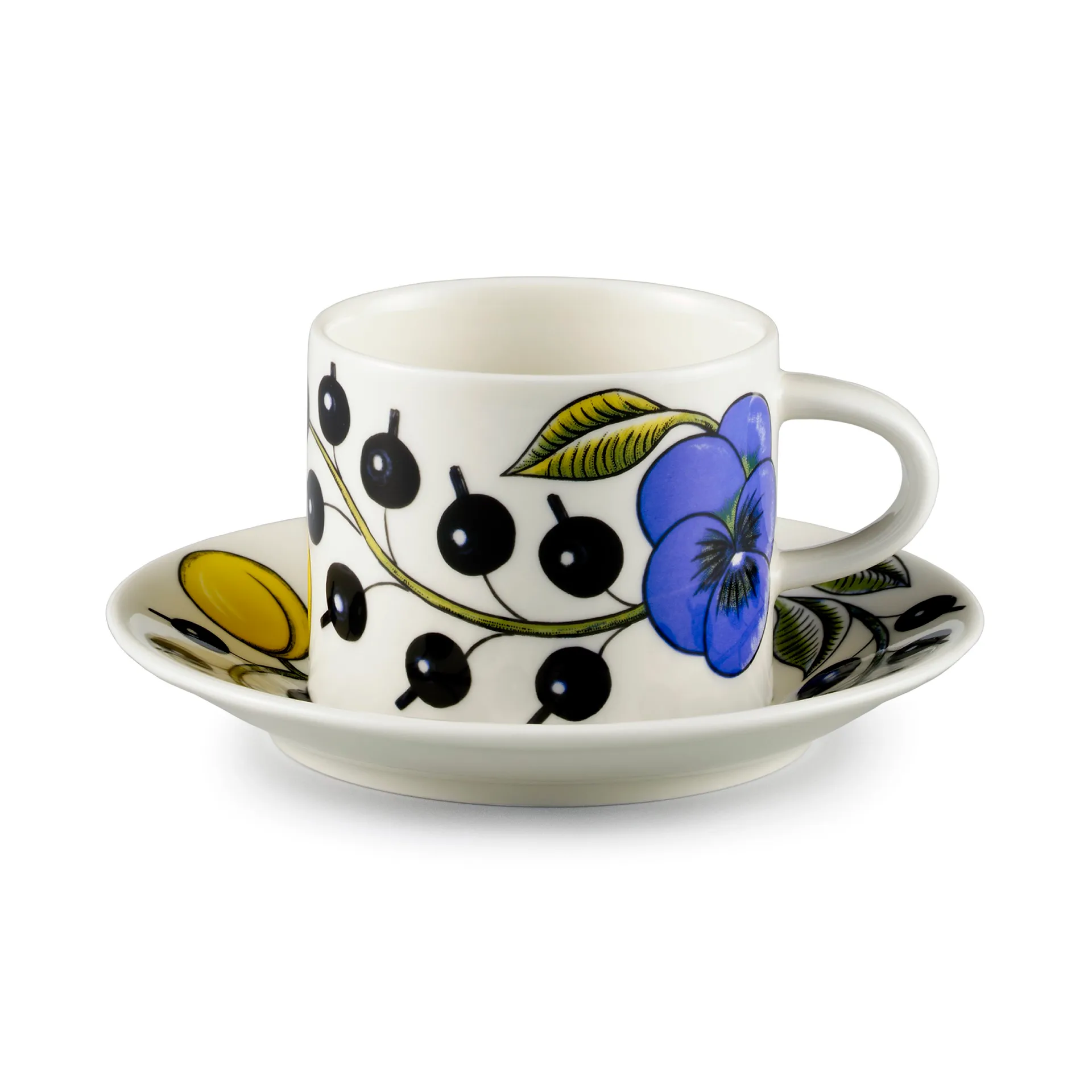 Plato Ø14 cm para taza de café 18 cl Paratiisi, azul Arabia