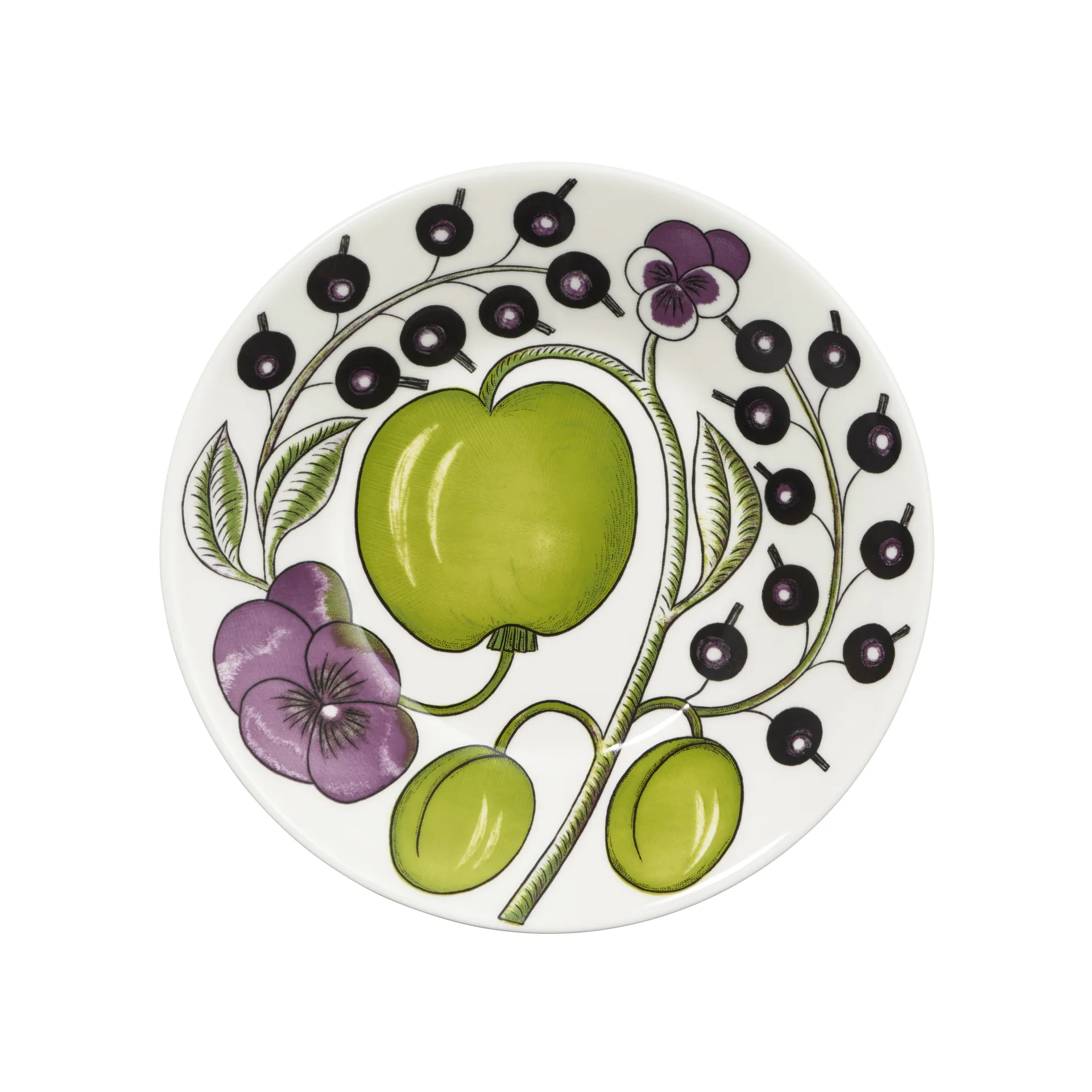 Plato Ø14 cm para taza de café 18 cl Paratiisi, morado Arabia