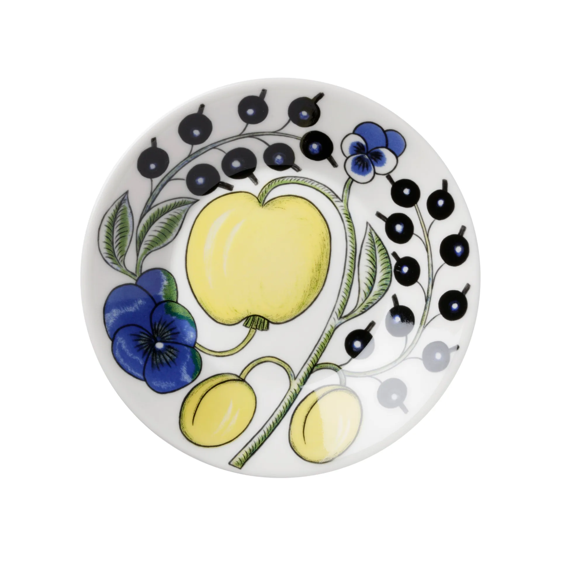 Plato Ø16,5 cm para taza de té 28 cl Paratiisi, azul Arabia